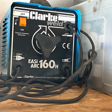 Clarke Weld Easi-Arc 160N Stick Arc MMA Welder Welding Machine 230V DC