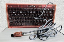 SEGA Dreamcast Hello Kitty Skeleton Pink Keyboard HKT-7601 Japan