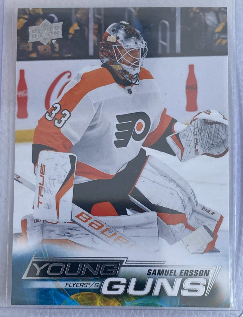 Samuel Ersson trading card