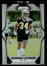 Marshon Lattimore 2017 Panini Prizm Silver Prizm Rookie Card #272. rookie card picture