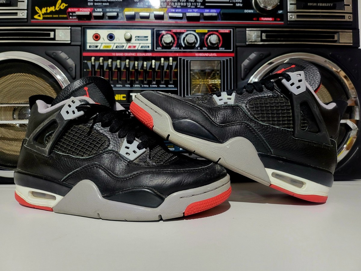 靴 NikeAir Jordan 4 Retro \"Bred Reimagined\" Nike Air Jordan 4 Retro Bred Reimagined FV5029-006 US 7 - 12