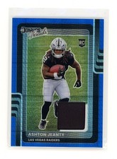 2025 Panini- Donruss Optic Football- Ashton Jeanty No. DTBH-AJY (PATCH, RC) 