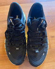 Nike Free Metcon 5 Unisex 9.5 EU 41 Blk/White Lace Up Mesh Gym Training Sneaker