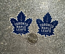 Toronto Maple Leafs Sticker 2 Lot NHL Hockey Logo New Sports Team Stickers Decal