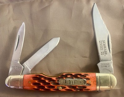 Schrade Old  Timer Cowboy Up Pocketknife