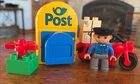 LEGO DUPLO 5638 LEGO Postman Complete Set Retired Vintage Mailman Mailbox