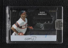 2022 Topps Clearly Authentic Generation Now Black 55/75 Eloy Jimenez Auto 02fz
