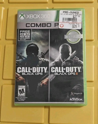 Call of Duty Black Ops And Black Ops 2 Combo - Microsoft Xbox 360