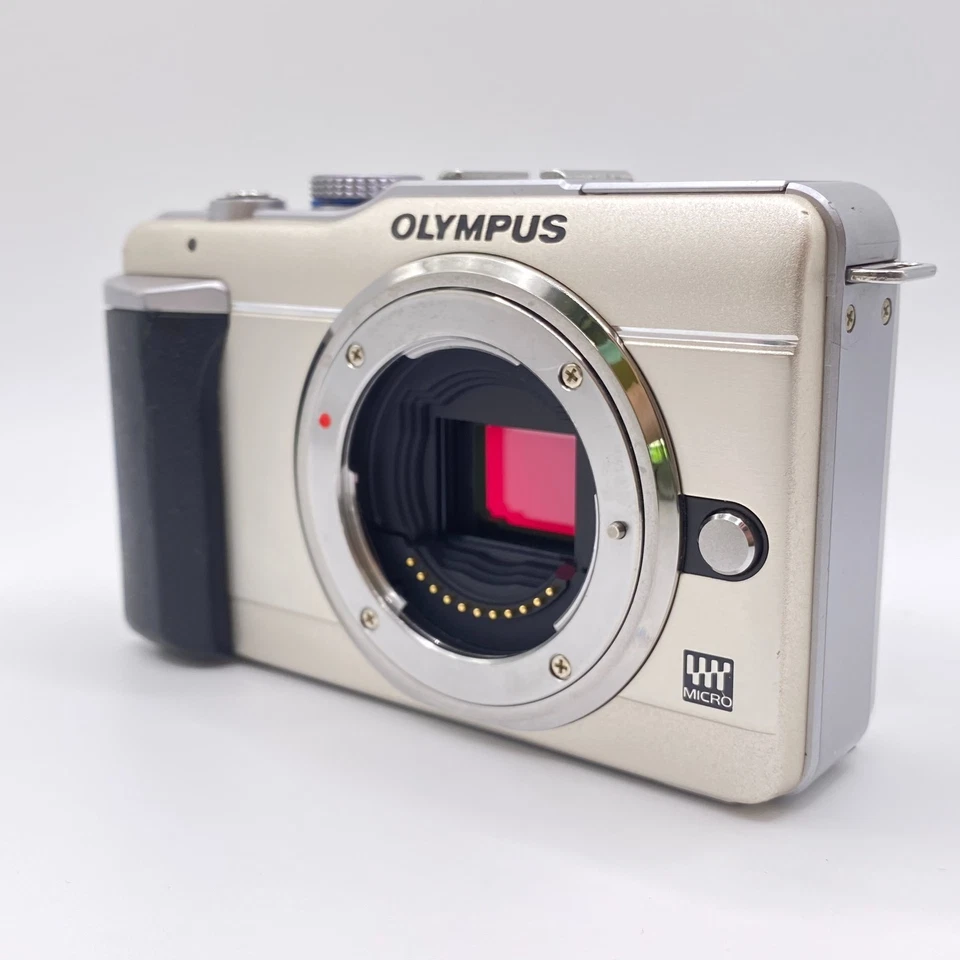 [Excellent] Boîtier d'appareil photo sans miroir argenté OLYMPUS PEN E-PL1... - Photo 3/4