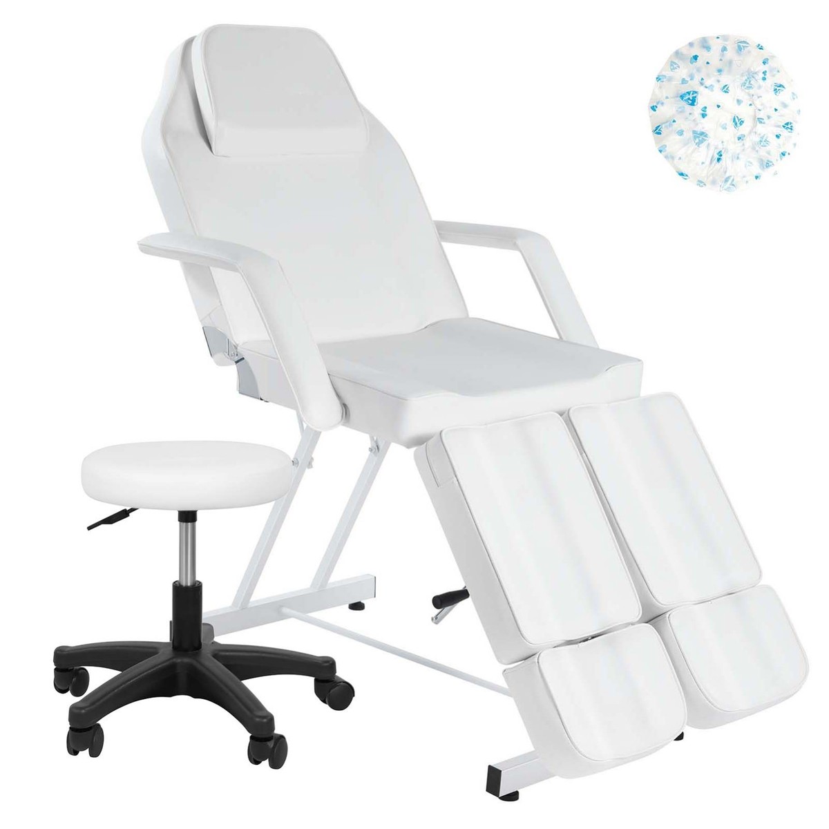 USED OR OPEN BOX-72in Facial Chair Adjustable Split Leg Tattoo