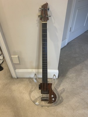 Ampeg Dan Armstrong Clear Lucite Bass guitar  1969-1971