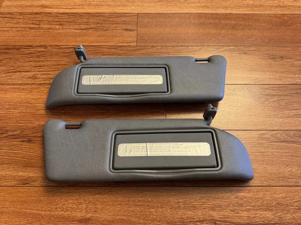 Parasol gris izquierdo derecho OEM 1992-1999 MERCEDES-BENZ W140 S320 S500 Foto 4 de 4