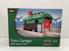 BRIO Train Garage 33574   Wooden Railway Accessory Set