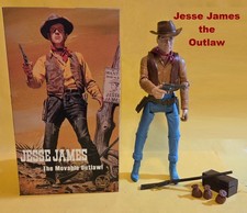 Custom Jesse James 12 Accessories Box Marx Johnny West Cobra Sheriff