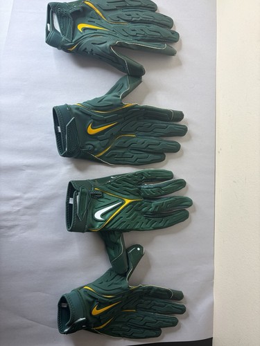 Nike Superbad Baylor Bears Player  Gloves #34 Size 3XL Two Pairs - Picture 1 of 13