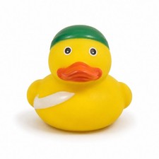 Pirate Rubber Duckie with Sword 2" Yellow Duck No Squeaker Collectible Toy Gift