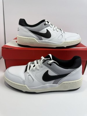 Size 9.5 - Nike Full Force Low White Black | FB1362-101