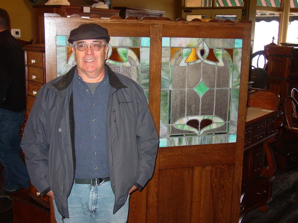 Четвертый дуб витраж ар-нуво скромность комнаты sceen----15880 - Изображение 3 из 4