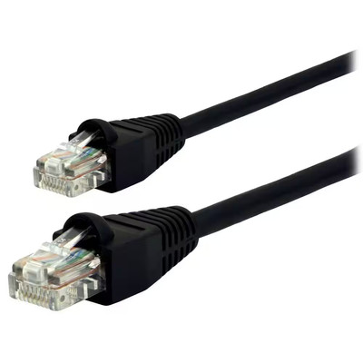 25 Ft. Cat5E Ethernet Networking Cable in Black