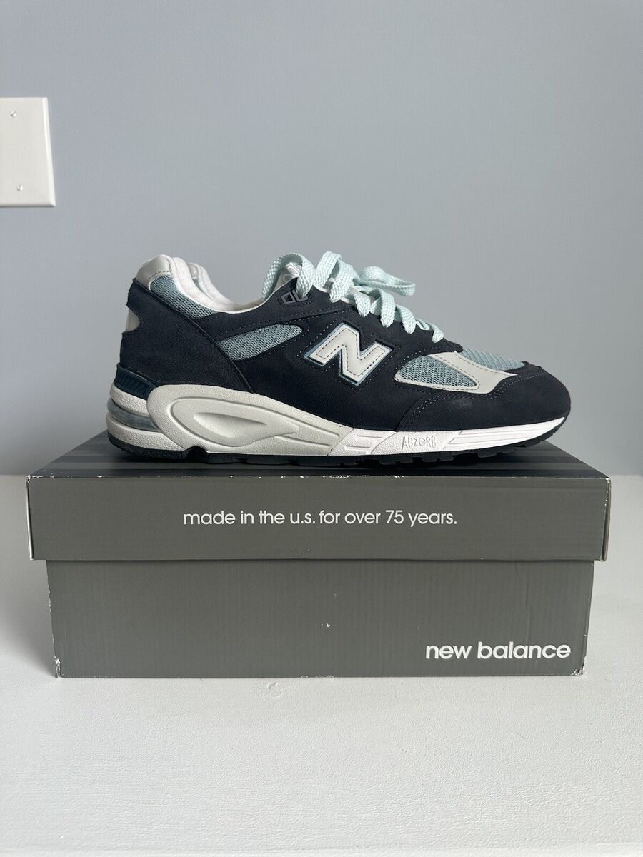 Size 10 - New Balance Kith x 990v2 Made in USA Steel Blue Size 10 - New Balance Kith x 990v2 Made in USA Steel Blue