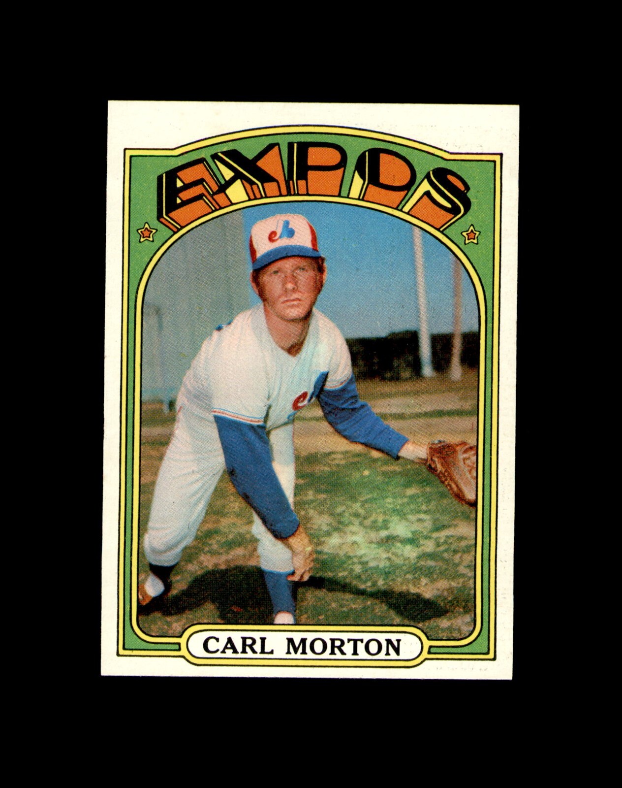 1972 TOPPS #134 CARL MORTON MONTREAL EXPOS NM-MT *457