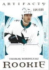 Thomas Bordeleau #178 - 2022-23 Artifacts - Rookie Material Relic - 164/599