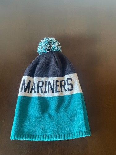 Chapeau Seattle Mariners bonnet Nike avec bonnet crâne tricot pom logo multicolore - Photo 2/10