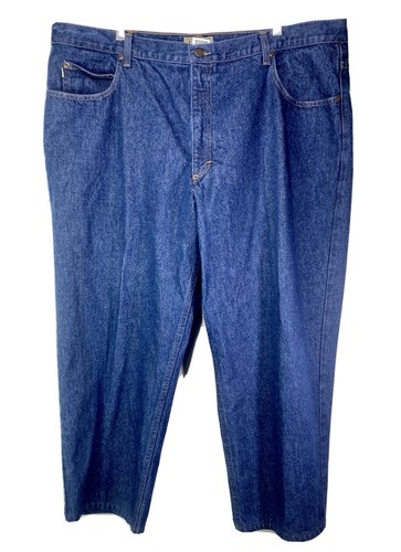 LL Bean Mens Blue Jean Pants Size 44 X 
