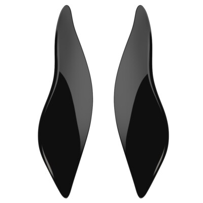 Color Matched Air Deflectors Batwing Fairing Deflectors Wind Fits Harley 14+