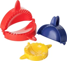 Btat- Dough Press Set, 3 Pack, Empanada Press, Dough Press, Dumpling Press, Hand