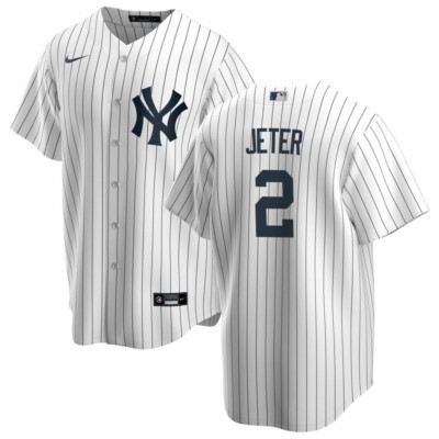 Nike New York Yankees Derek Jeter Replica Player Name Jersey Men's