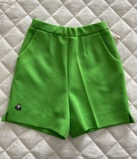 1960s Vintage Peck and Peck NWT Green Pull On High Waist Shorts Small Bee