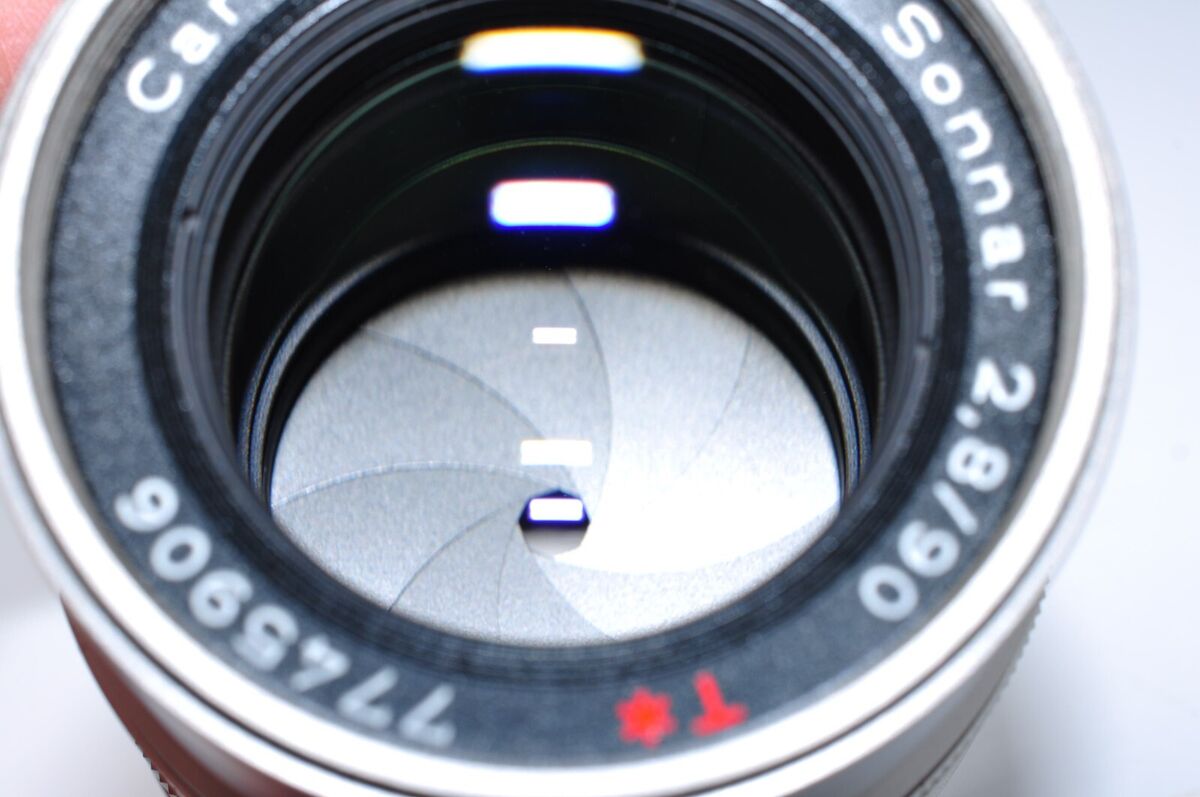 CONTAX Carl Zeiss Sonnar T* 90mm F/2.8 Lens For G1 G2 Mint CONTAX Carl Zeiss Sonnar T* 90mm F/2.8 Lens For G1 G2 Mint
