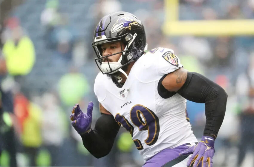 NIKE JORDAN SUPERBAD 5.0 NFL BALTIMORE RAVENS #29 EARL