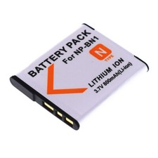 Battery for Sony NP-BN1 DSC-W580 DSC-W810 DSC-W610 W620 W650 W690 W710 W730 W800