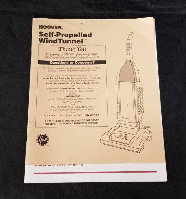 hoover react windtunnel surge manual
