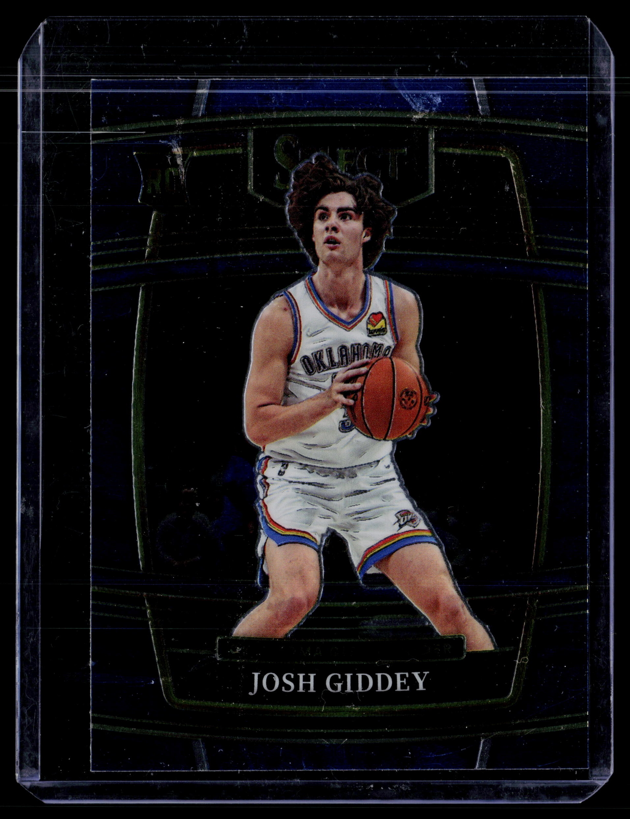Josh Giddey 2021-22 Panini Select Blue (Retail Base) #58 Oklahoma City Thunder