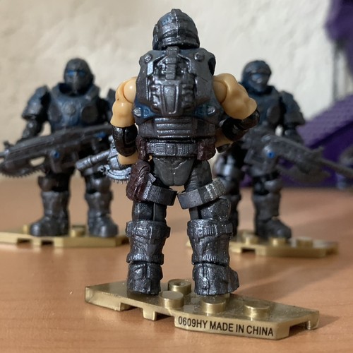 GEARS OF WAR MEGA CONSTRUX CARMINE BROTHERS *CUSTOM* ANTHONY BENJAMIN CLAYTON - Picture 6 of 12