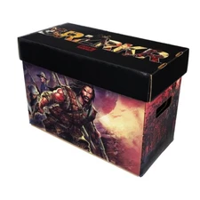 BCW Short Cardboard Comic Book Storage Box with BRZRKR Berzerker 2024 Art Design