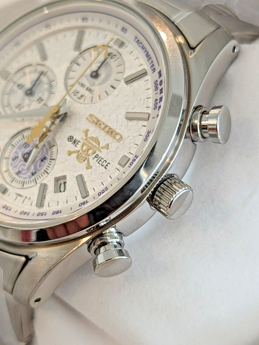 Seiko x ONE PIECE Monkey D. Luffy Gear 5 Edition Watch