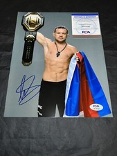 Petr Yan Signed 8x10 Photo UFC Superstar “No Mercy” PSA/DNA #2
