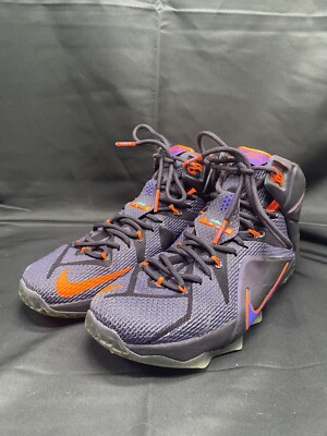 lebron 12 orange and black