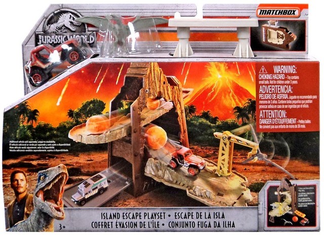 Jurassic World Matchbox Island Escape 
