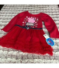 Peppa Pig red dress size 5T