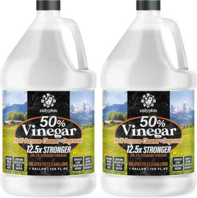 #ad 1 Gal. 50% Vinegar All Purpose Cleaner 12.5X Concentrate 2 Pack $69.99
