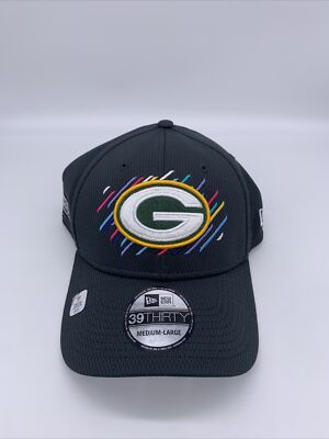Green Bay Packers New Era 2021 Crucial Catch 39THIRTY Hat Men’s M/L Green 