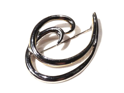 Schmuck Silberlegierung tolle Brosche Monet brooch