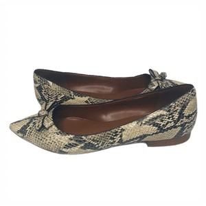 alice snakeskin ballet flat