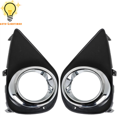 Pair of Fog Lights Lamps w/Cover Switch+Wiring Kits For 2015 2016 Toyota Yaris - Picture 5 of 8