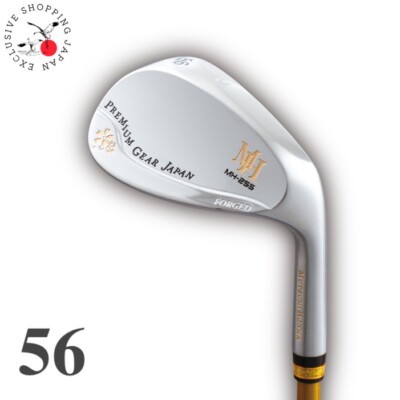Mutsumi Honma Golf Club Wedge MH255 Loft 56 Flex SR Carbon Shaft Nickel New JP
